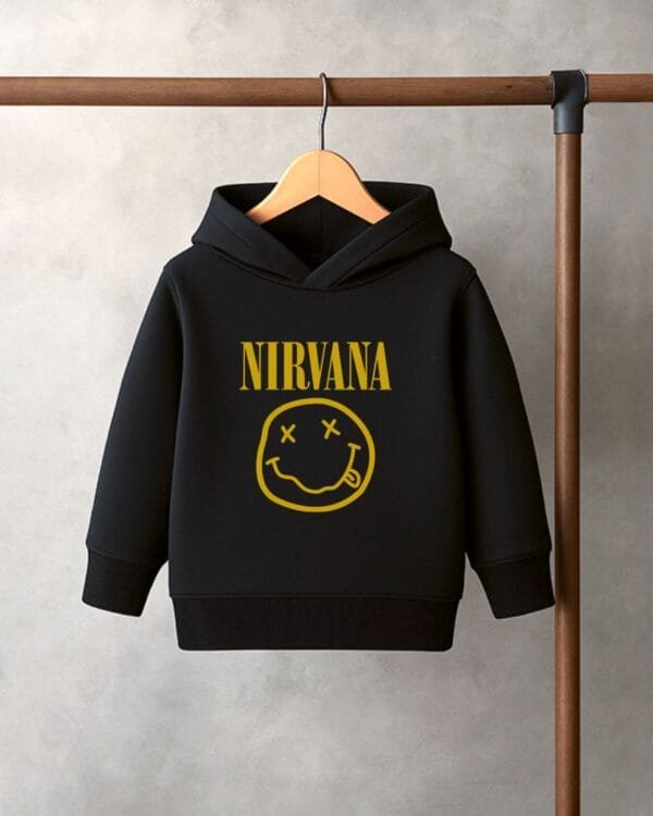 Moletom de Rock Bebê infantil Banda Nirvana - Imagem 2