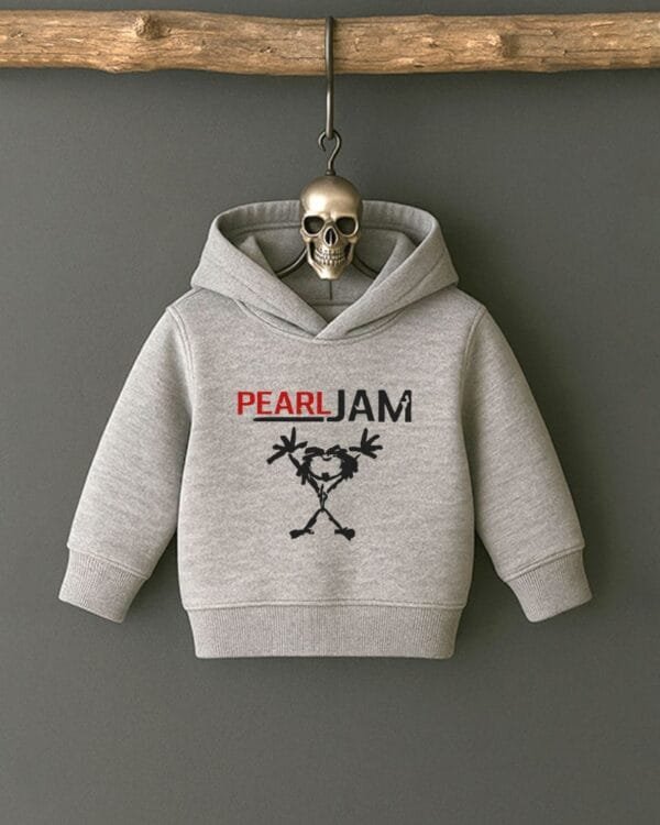 Moletom de Rock Bebê Infantil Banda Pearl Jam