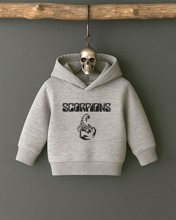 Moletom de Rock Bebê Infantil Banda Scorpions