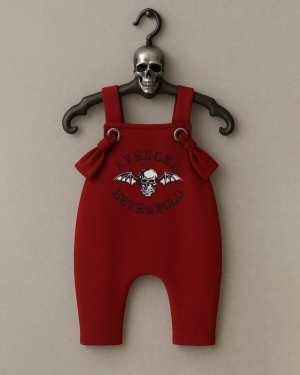 Jardineira Moletom Bebê Rock Avenged Sevenfold - Imagem 3