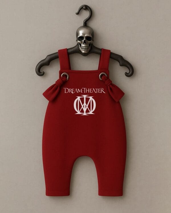 Jardineira Moletom Bebê Rock Dream Theater - Imagem 3