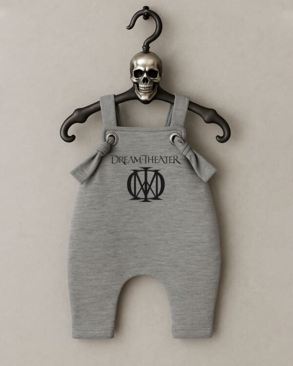 Jardineira Moletom Bebê Rock Dream Theater - Imagem 2