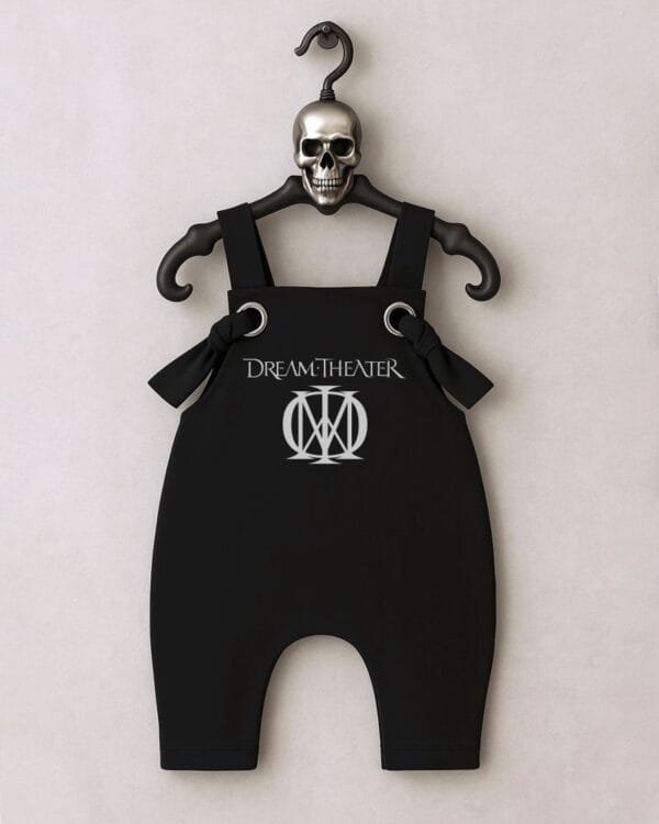 Jardineira Moletom Bebê Rock Dream Theater