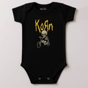 Body de Bebê Rock Banda Korn
