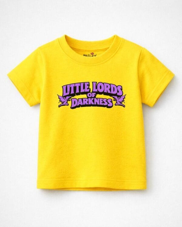 Camiseta Infantil de Rock Black Sabbath Little Lords of Darkness