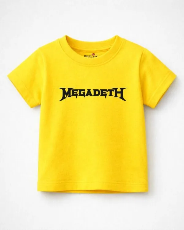 Camiseta Infantil de Rock Banda Megadeth