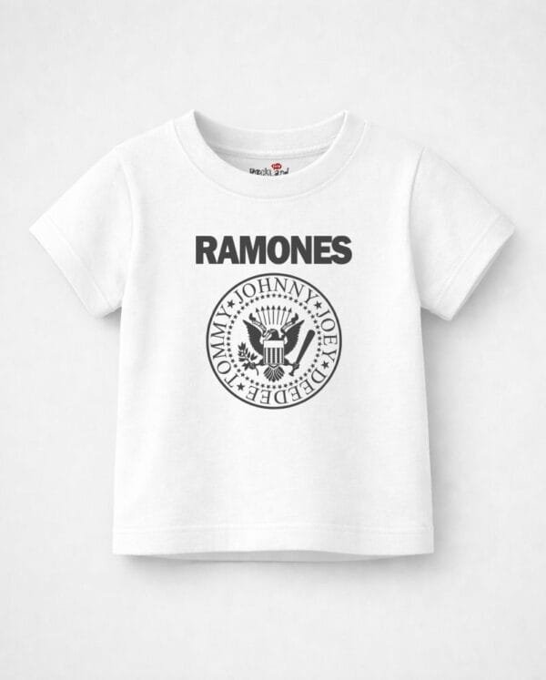 Camiseta Infantil de Rock da Banda Ramones