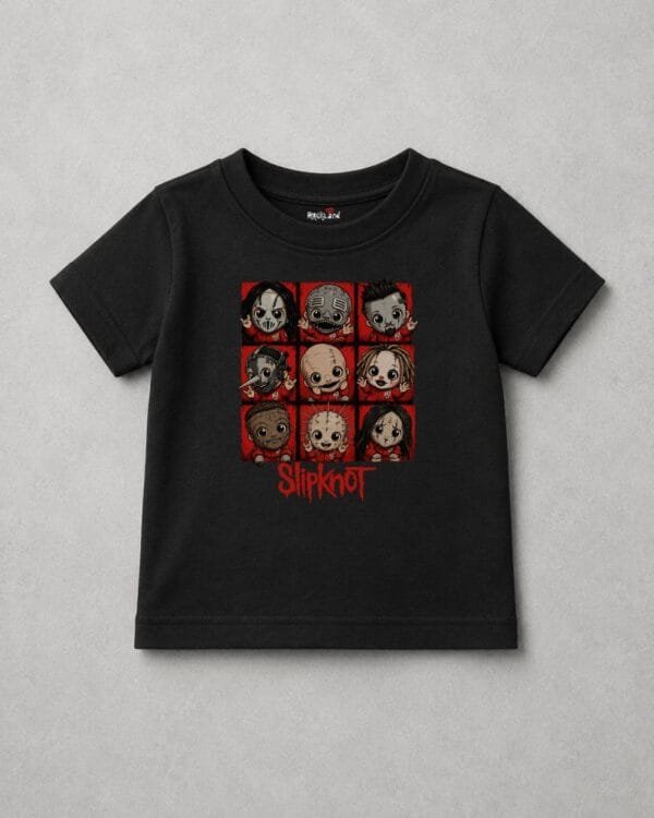 Camiseta Infantil de Rock do Slipknot